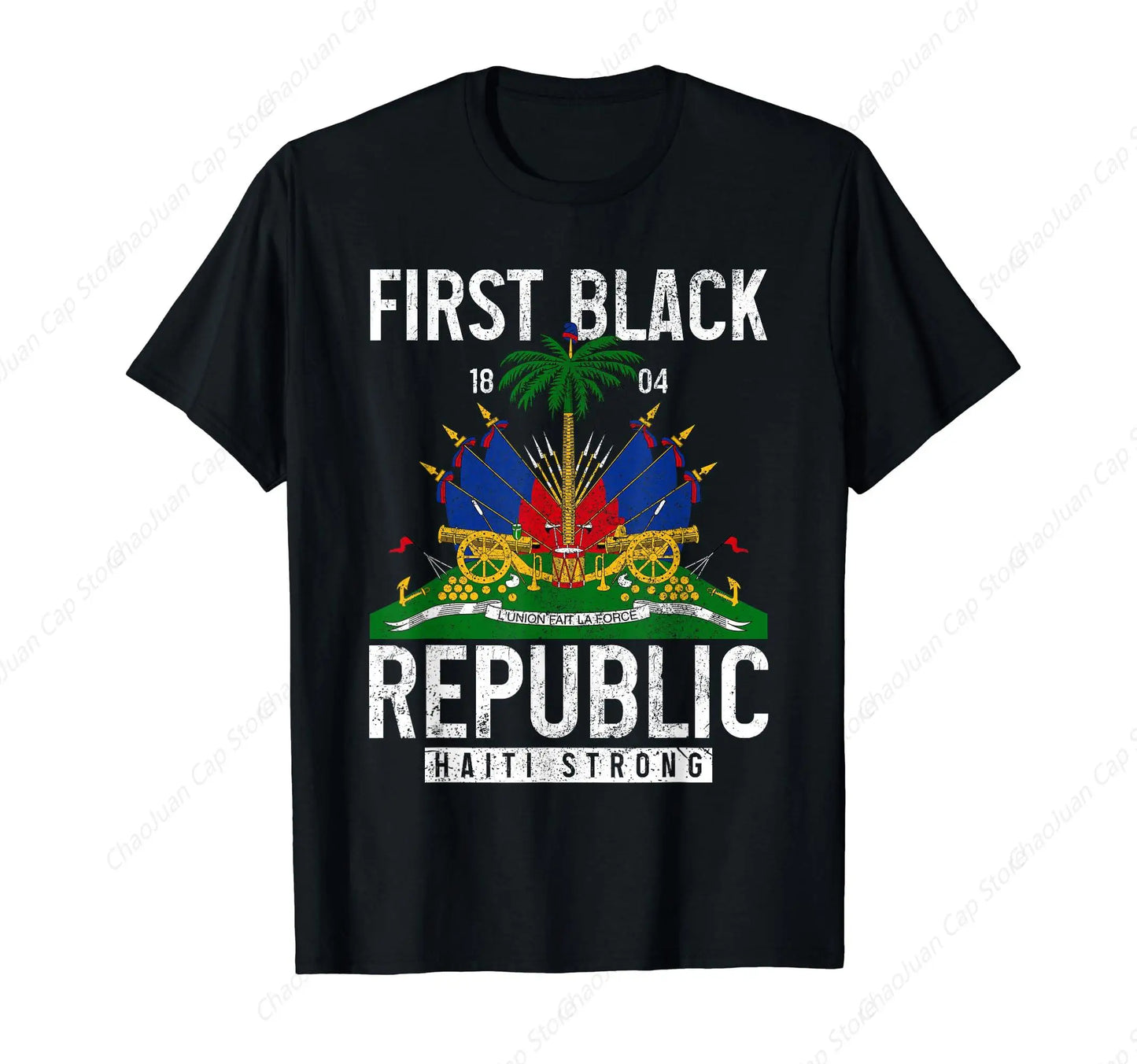 Haiti Haitian Flag Pride T-Shirt