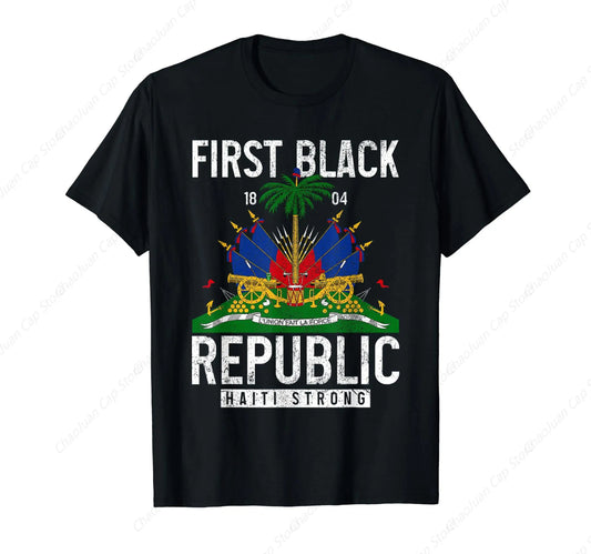 Haiti Haitian Flag Pride T-Shirt